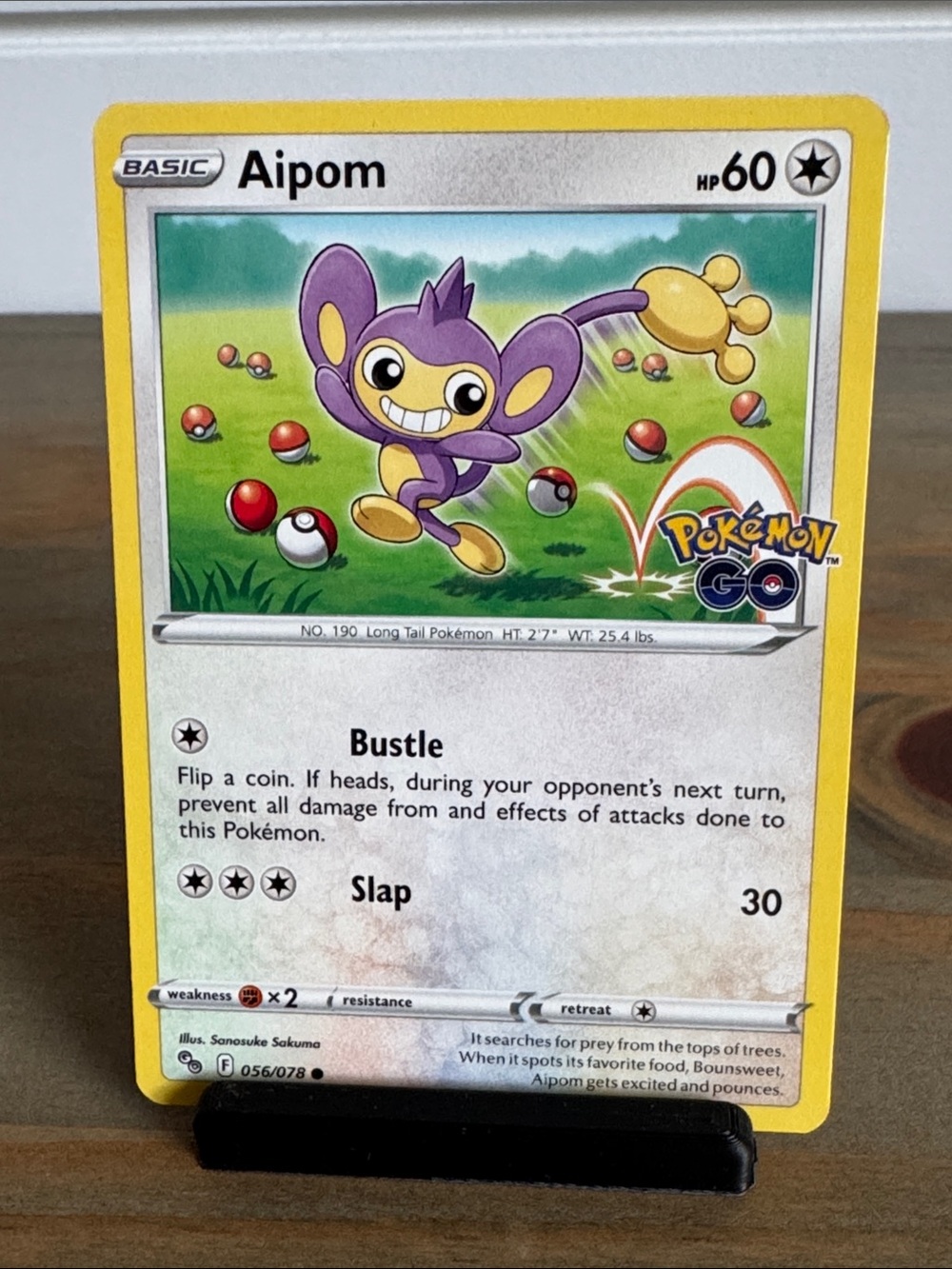 Pokémon | Go #056/078: Aipom (2022) - Collectible Trading Card